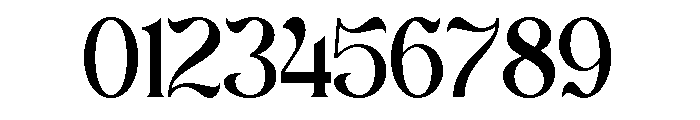 Churasi Regular Font OTHER CHARS