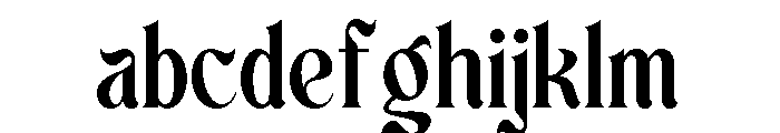 Churasi Regular FONT