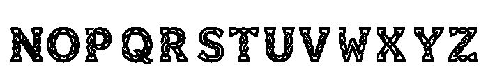 Churl Regular Font LOWERCASE