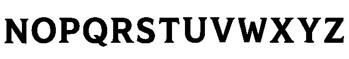 Chyla Regular Font UPPERCASE