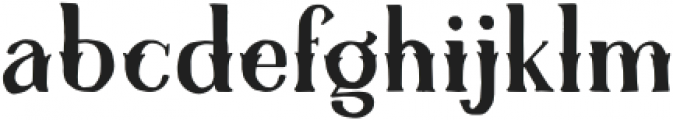 CHALK AND FRIEND FOUR Regular otf (400) Font LOWERCASE
