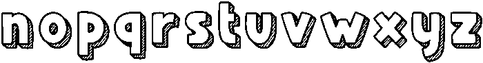 CHALKZONE otf (400) Font LOWERCASE