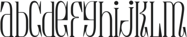 CHALLENGED TRADITIONAL LIGHT otf (300) Font LOWERCASE