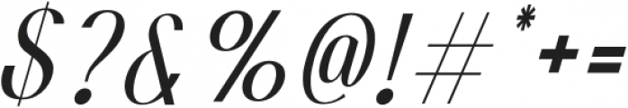 CHAMANELEGANTFONT-Italic otf (400) Font OTHER CHARS