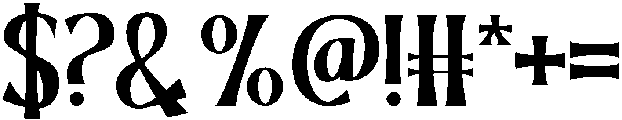 CHARLIE Regular otf (400) Font OTHER CHARS