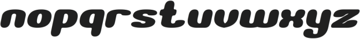 CHEESE BURGER Bold Italic otf (700) Font LOWERCASE