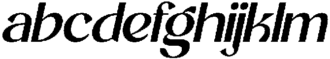 CHERLAV Italic otf (400) FONT
