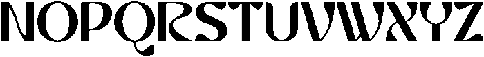 CHERLAV Regular otf (400) Font UPPERCASE