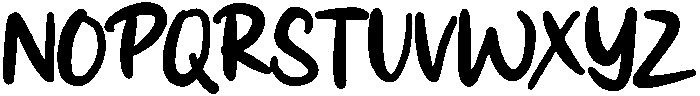 CHILLOUT Regular otf (400) Font UPPERCASE