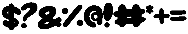 CHILLOUT otf (400) Font OTHER CHARS