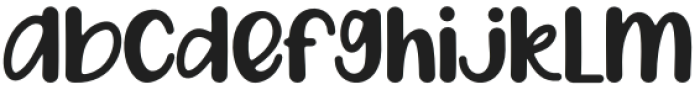 CHILOVE Regular otf (400) Font LOWERCASE