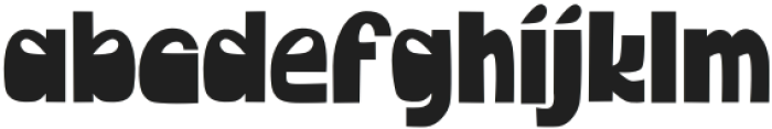 CHILOX Regular otf (400) Font LOWERCASE