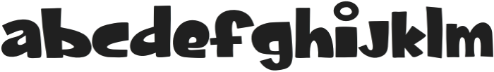 CHIMNE Regular otf (400) Font LOWERCASE