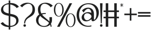 CHINTARON-Regular otf (400) Font OTHER CHARS