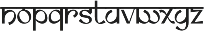 CHINTARON-Regular otf (400) Font LOWERCASE