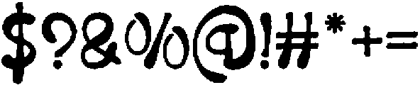 CHIRIA Regular otf (400) Font OTHER CHARS