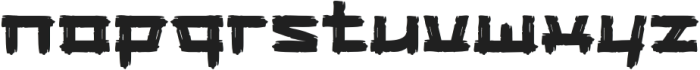 CHITONG-Regular otf (400) Font LOWERCASE