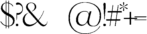 CHLOE otf (400) Font OTHER CHARS