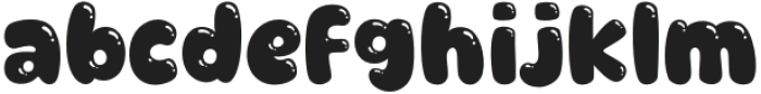 CHOCO BERRY Regular otf (400) Font LOWERCASE