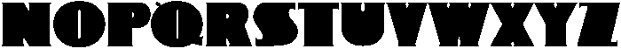 CHONKY Regular otf (400) Font LOWERCASE