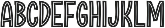 CHRISTMUS Line otf (400) Font LOWERCASE