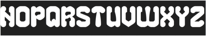 CHUBBY TECH-Inverse otf (400) Font UPPERCASE
