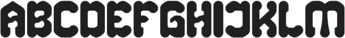 CHUBBY TECH otf (400) Font UPPERCASE