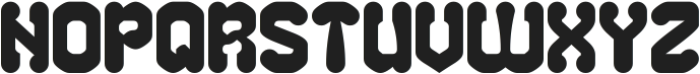 CHUBBY TECH otf (400) Font UPPERCASE