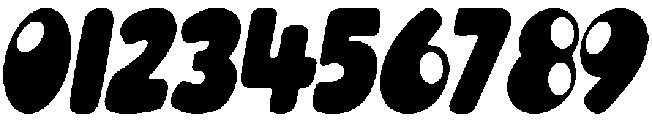 CHUNKY Italic otf (400) Font OTHER CHARS