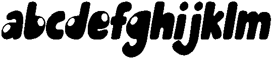 CHUNKY Italic otf (400) FONT