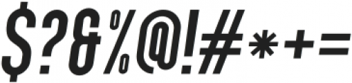 CHUTEROLK Italic ttf (400) Font OTHER CHARS