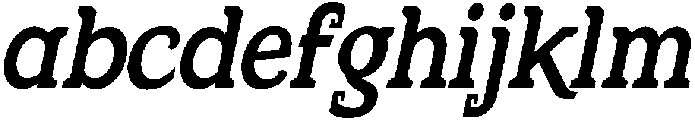Chaak Condensed Medium Oblique ttf (500) FONT