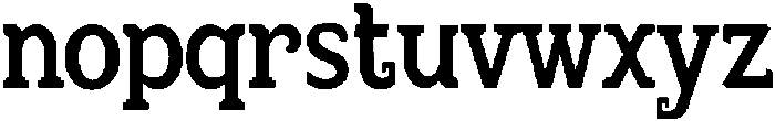 Chaak Condensed Medium ttf (500) Font LOWERCASE