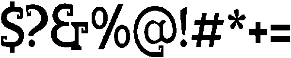 Chaak Condensed ttf (400) Font OTHER CHARS
