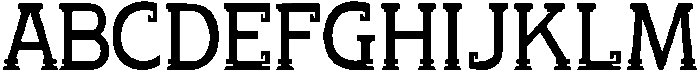 Chaak Condensed ttf (400) Font UPPERCASE