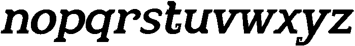 Chaak Medium Oblique ttf (500) Font LOWERCASE