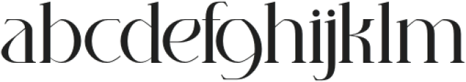 Chadenia Regular otf (400) Font LOWERCASE