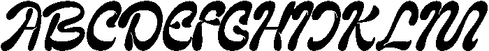 Chagie Regular otf (400) Font UPPERCASE