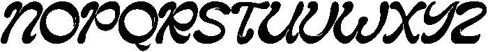 Chagie Regular otf (400) Font UPPERCASE