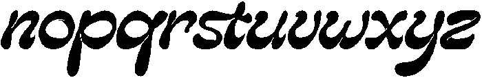 Chagie Regular otf (400) Font LOWERCASE