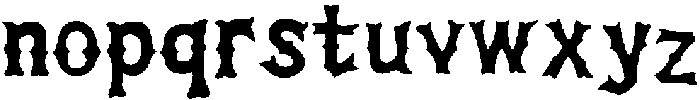 Chaiaathah Regular otf (400) Font LOWERCASE