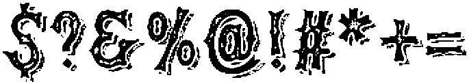 Chaiaathah Rough Combined otf (400) Font OTHER CHARS