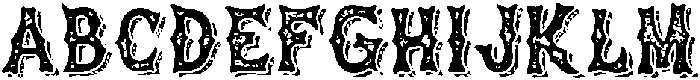 Chaiaathah Rough Combined otf (400) Font UPPERCASE