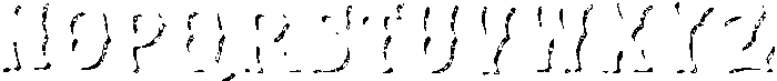Chaiaathah Rough Shadow otf (400) Font UPPERCASE