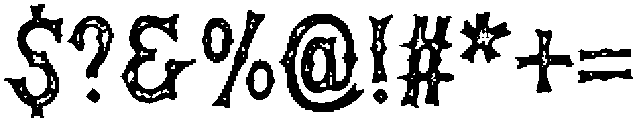 Chaiaathah Rough otf (400) Font OTHER CHARS