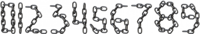 Chain Regular otf (400) Font OTHER CHARS