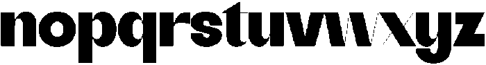 Chain otf (400) Font LOWERCASE
