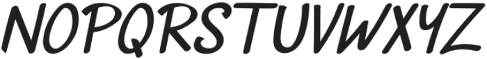 Chainsaw Regular otf (400) Font LOWERCASE