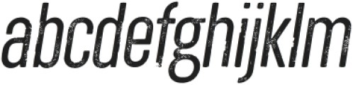 Chairdrobe Grunge Regular Italic otf (400) Font LOWERCASE