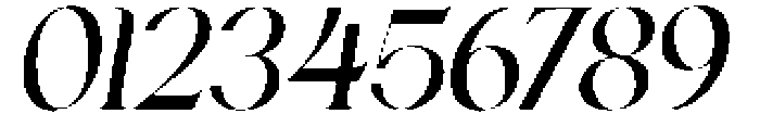 Chairo Bold italic otf (700) Font OTHER CHARS